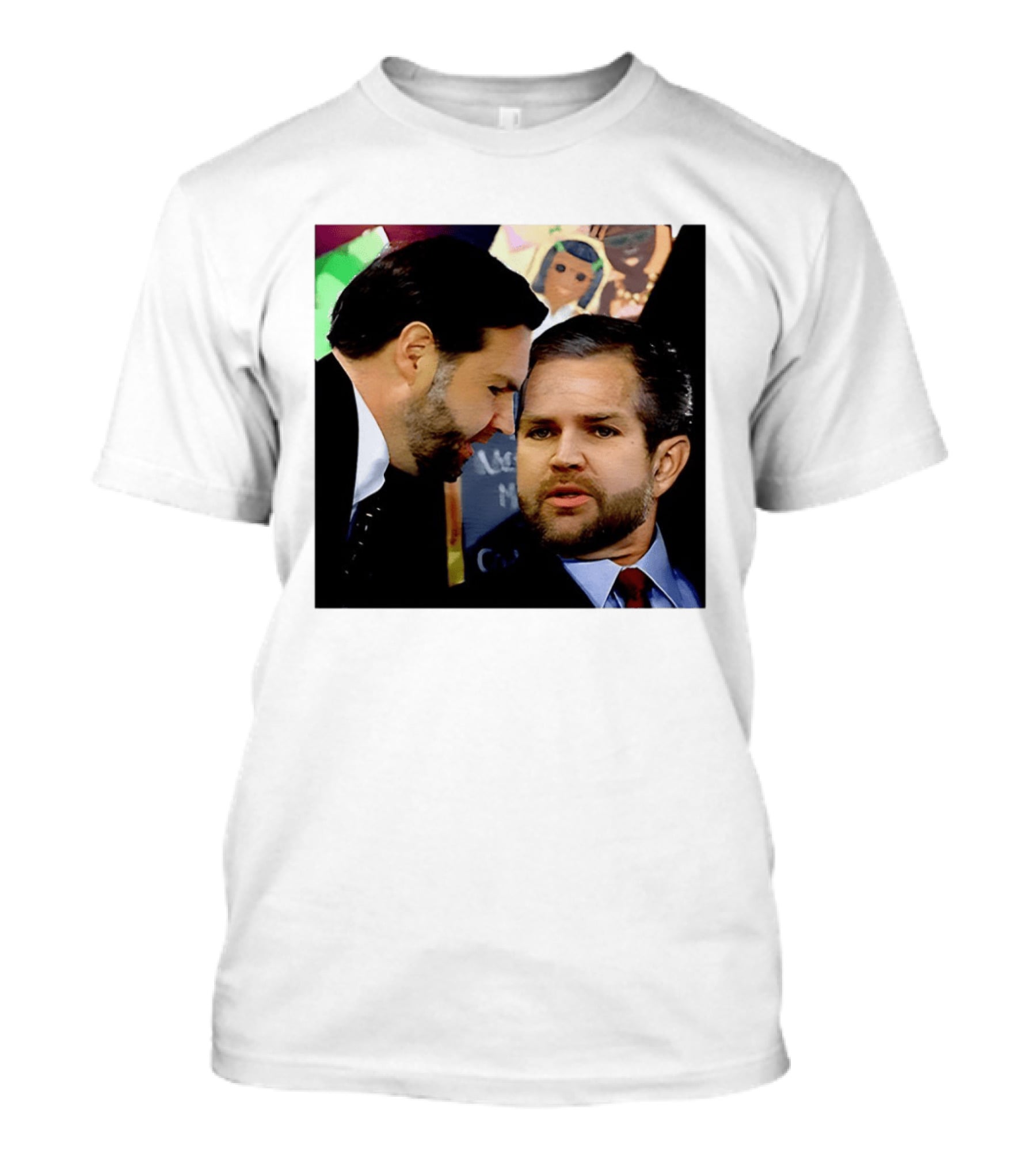 JD Vance And Jerry Falwell Jr Whispering In The American T-Shirt