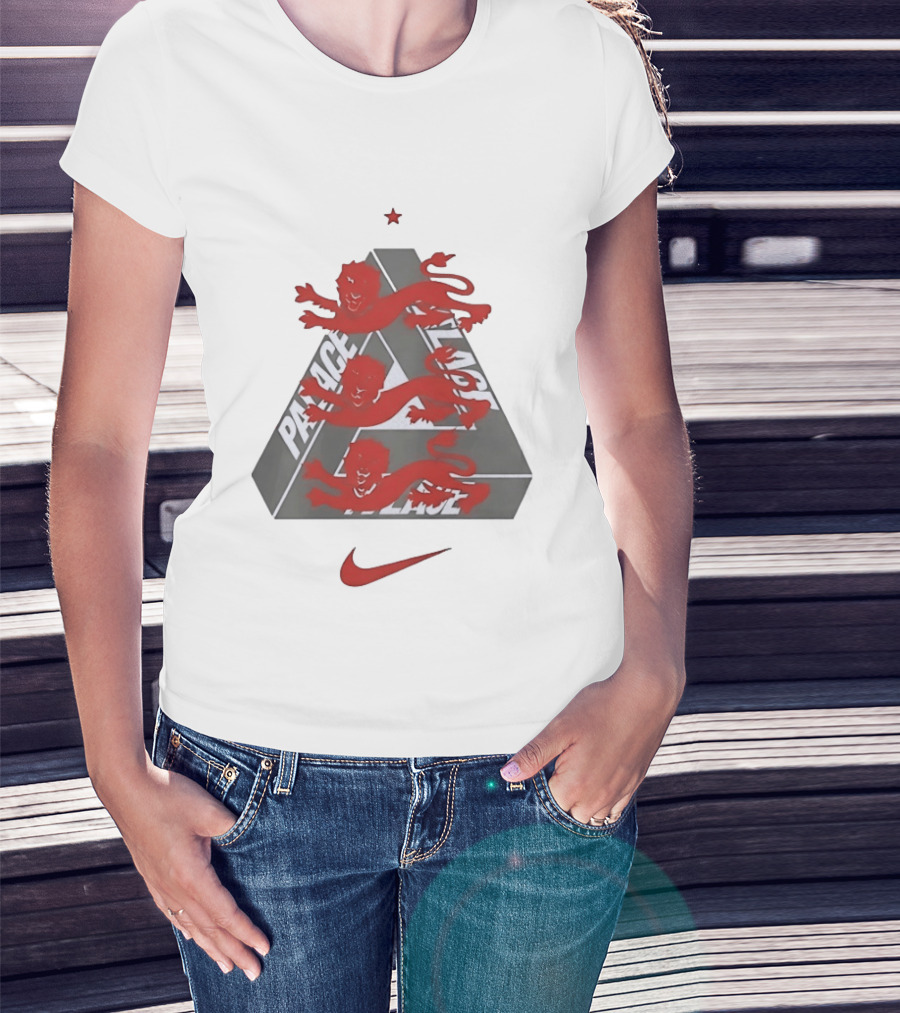 Palace X England 2026 World Cup Nike Collaboration Three Lions T-Shirt