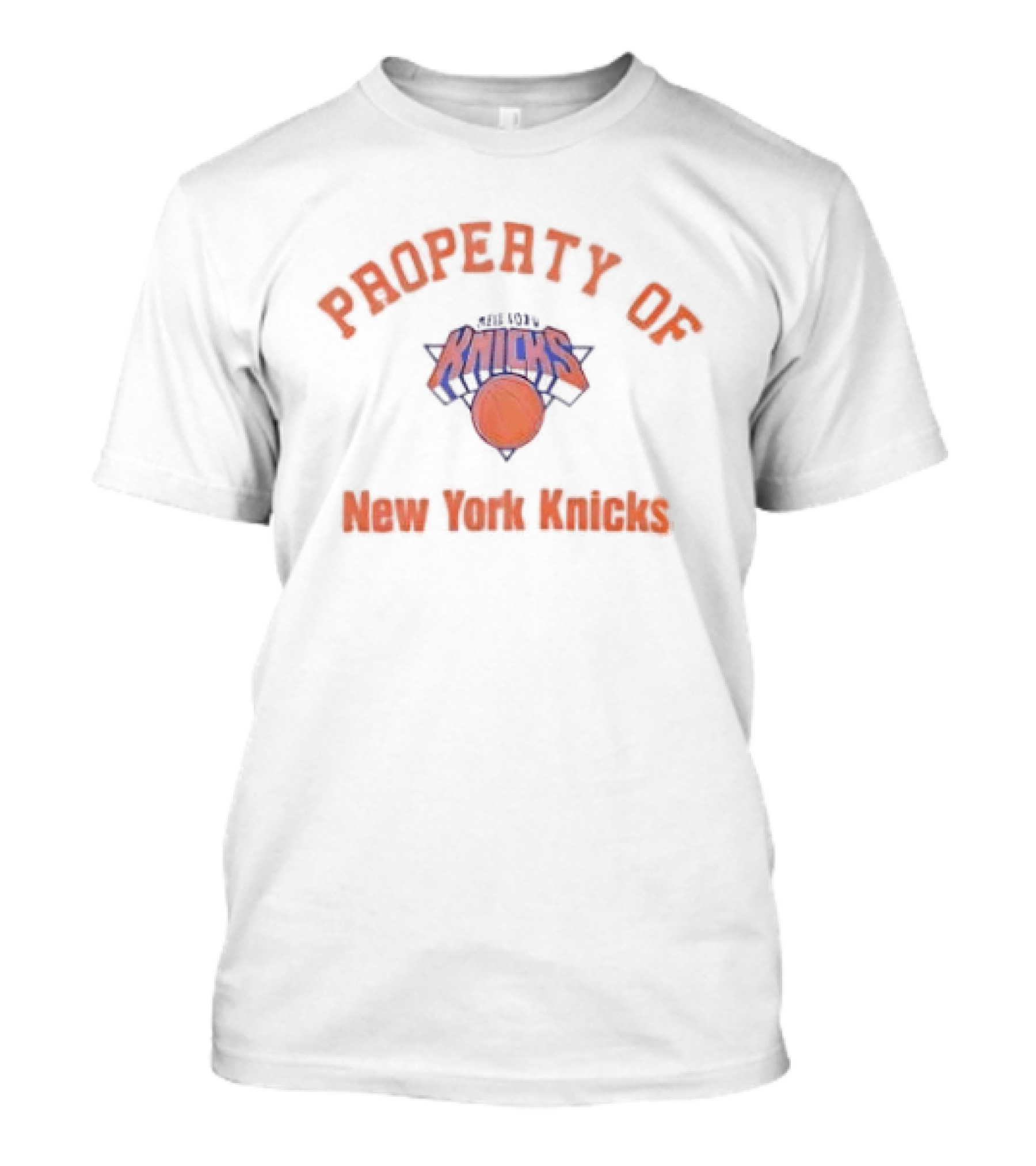 Property Of New York Knicks NBA Team Knicks Basketball T-Shirt