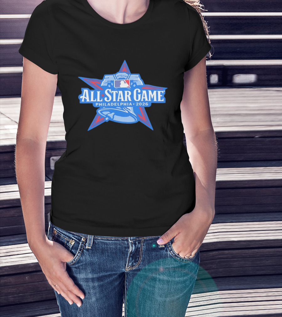 All Star Game Philadelphia 2026 MLB Liberty Bell Baseball T-Shirt