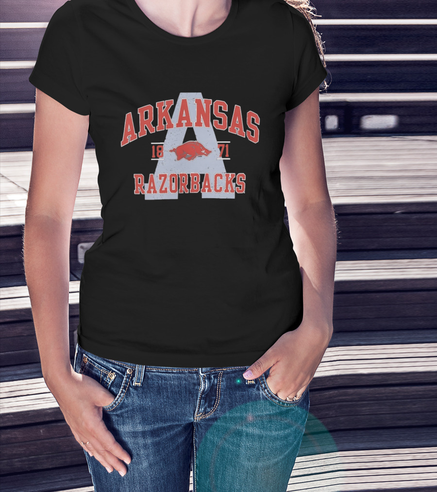 Arkansas Razorbacks 1871 University Of Arkansas Team Spirit Sportswear T-Shirt