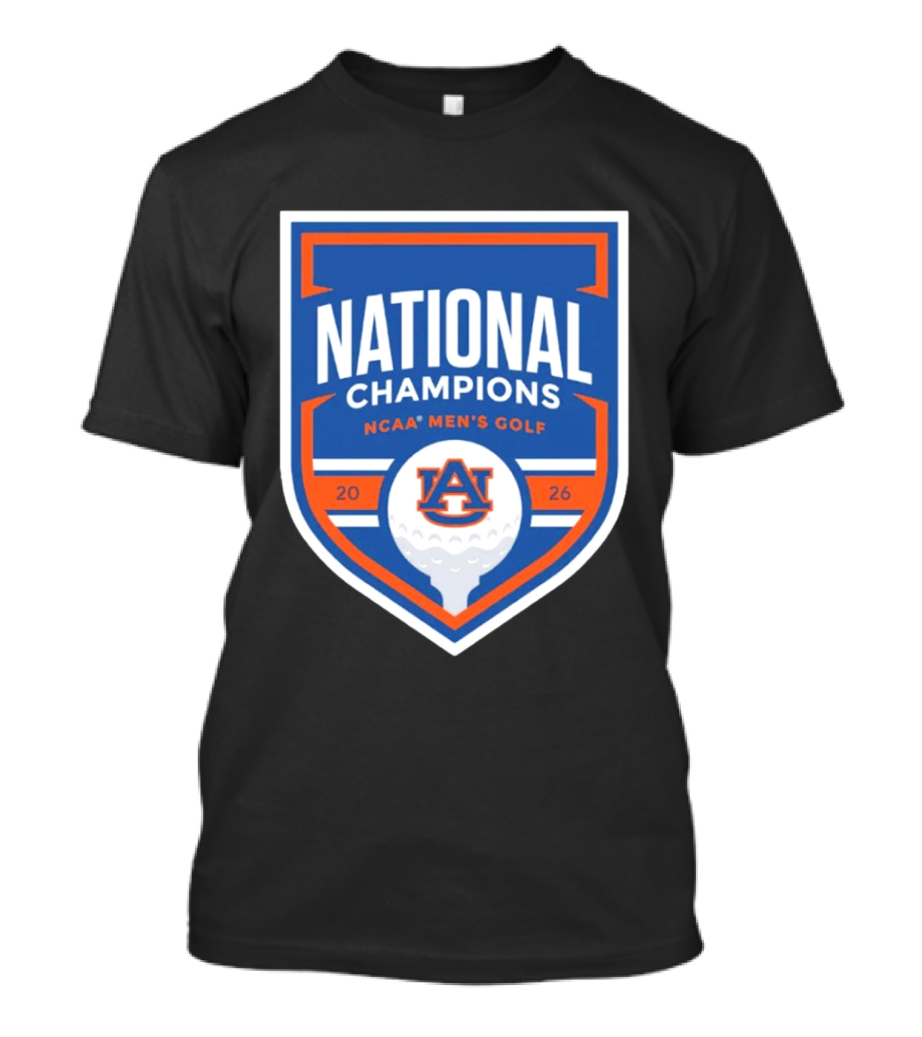 Auburn Tigers National Champions 2026 NCAA Men's Golf T-Shirt