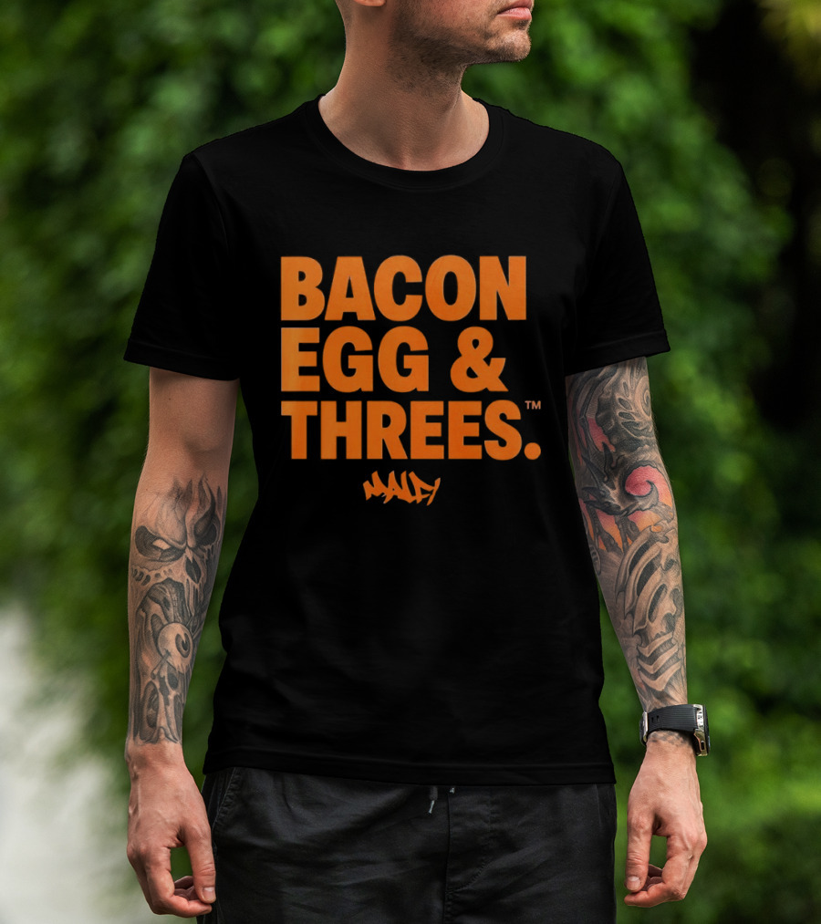 Bacon Egg And Threes Munday T-Shirt