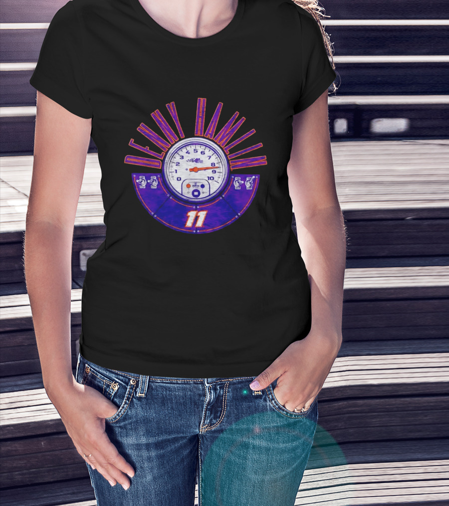Denny Hamlin 11 Tachometer Joe Gibbs Racing Nascar Cup Series T-Shirt