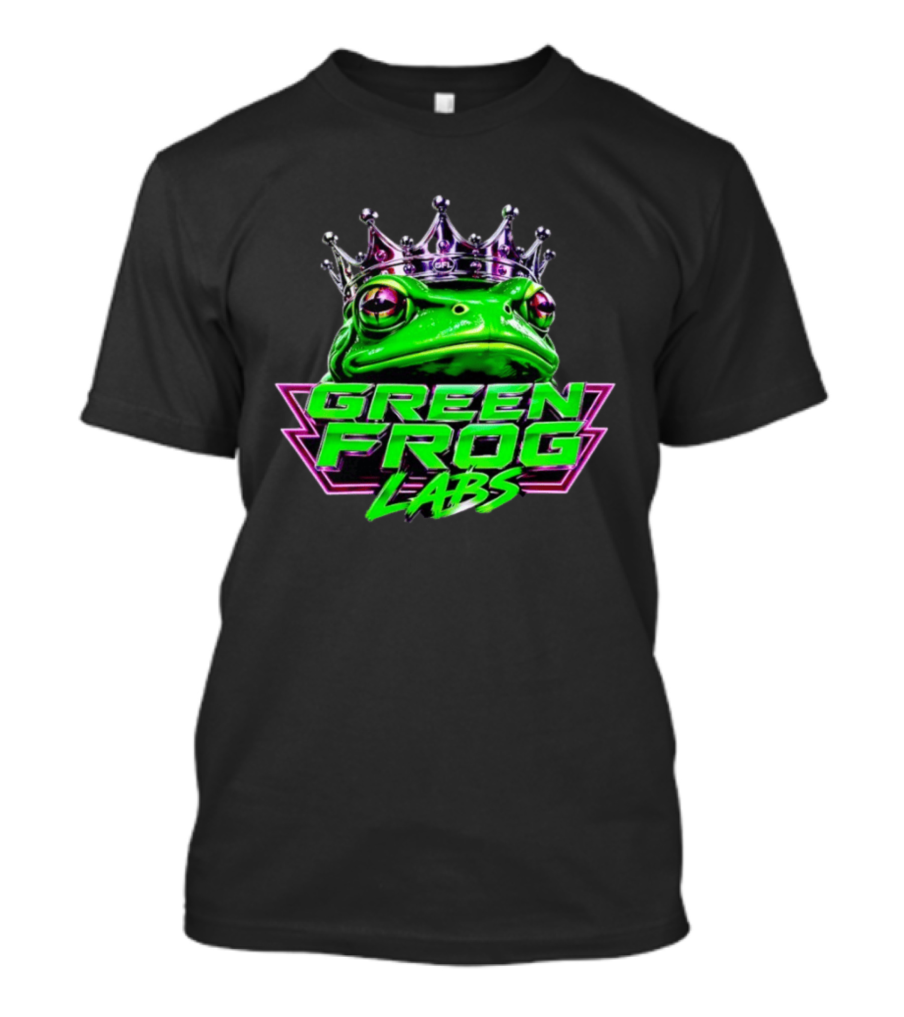 Green Frog Labs Crown Frog Royalty T-Shirt