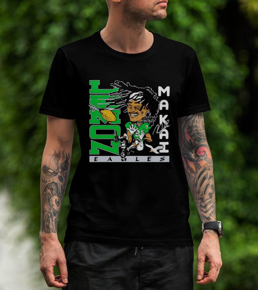 Lemon Zone Makai Eagles Jalen Hurts Philadelphia T-Shirt