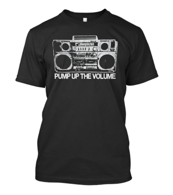 Limp Bizkit Pump Up The Volume Boombox 2026 Tour T-Shirt