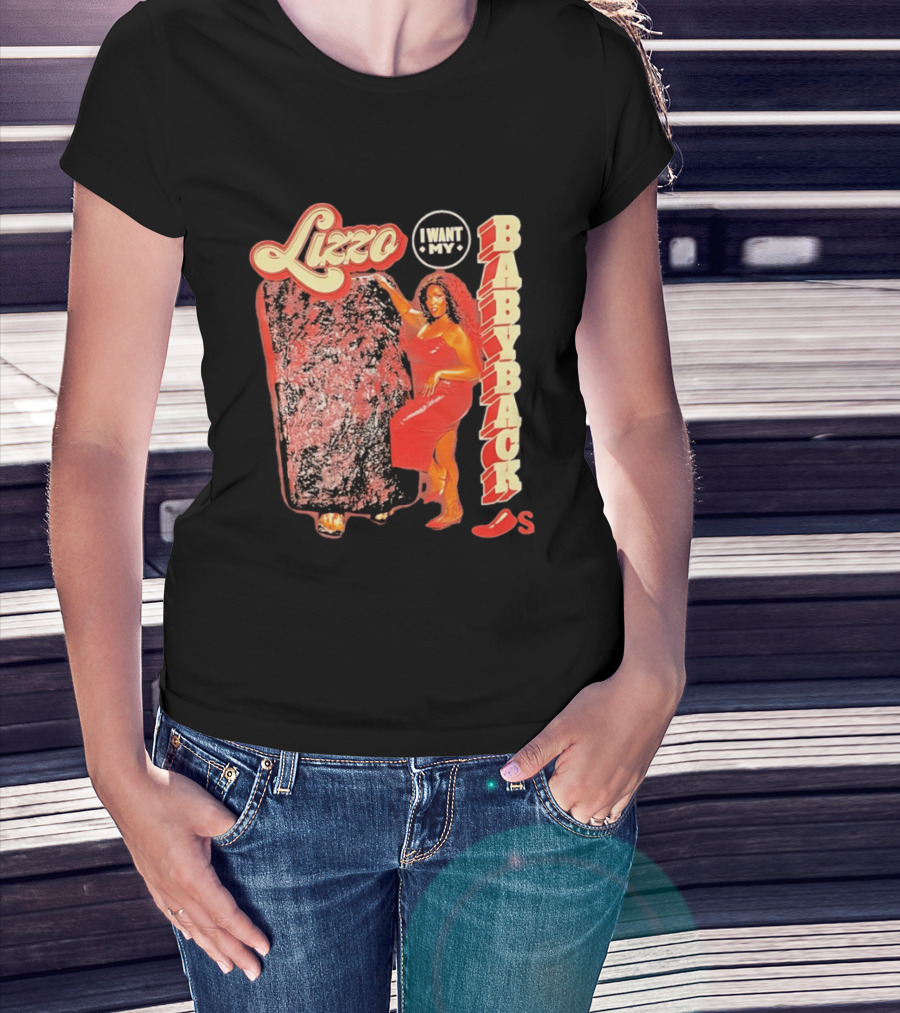 Lizzo I Want My Babyback Ribs Chili's T-Shirt