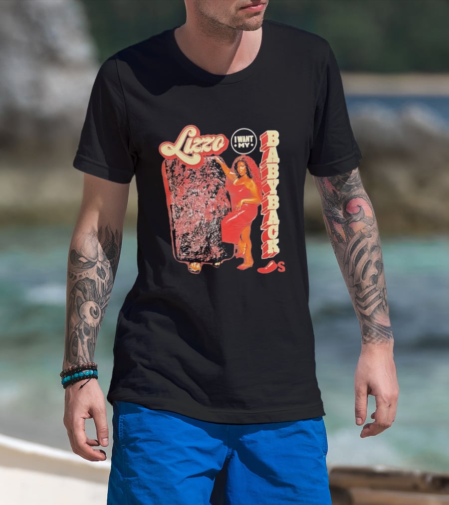 Lizzo I Want My Babyback Ribs Chili's T-Shirt