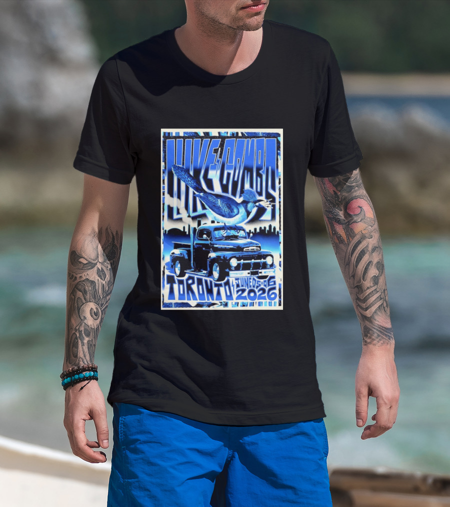 Luke Combs Toronto June 6 2026 Blue Jay Truck Concert Tour T-Shirt