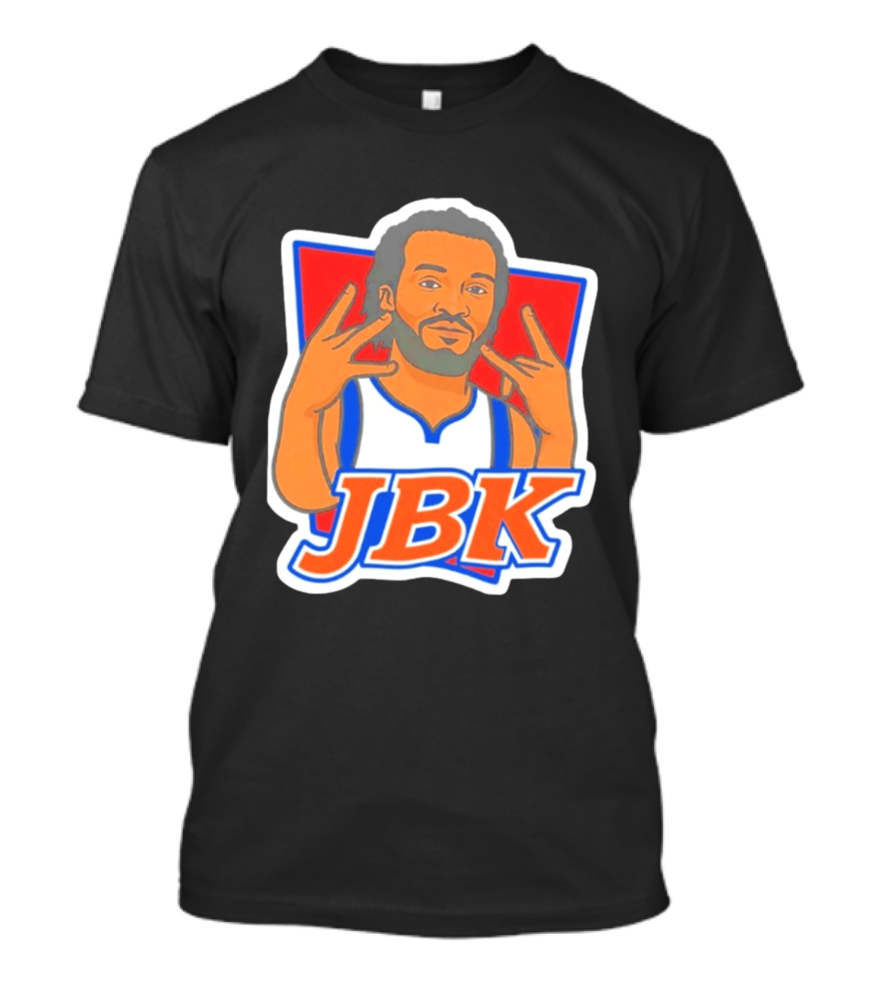 New York Knicks Jalen Brunson JBK Caricature T-Shirt