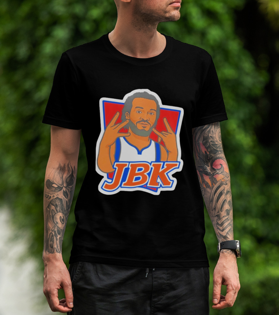 New York Knicks Jalen Brunson JBK Caricature T-Shirt