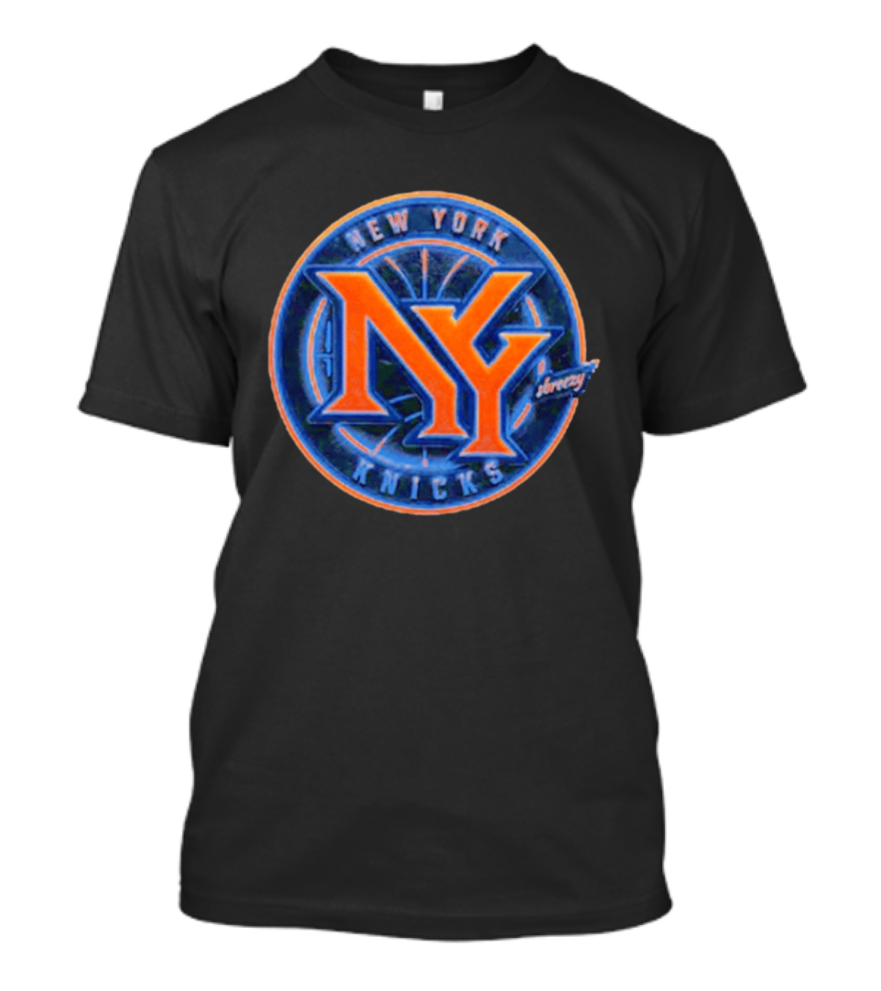 New York Knicks NY Jersey Team Stylized T-Shirt