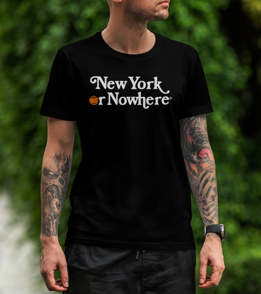 New York Or Nowhere New York Knicks Basketball NBA 2026 T-Shirt