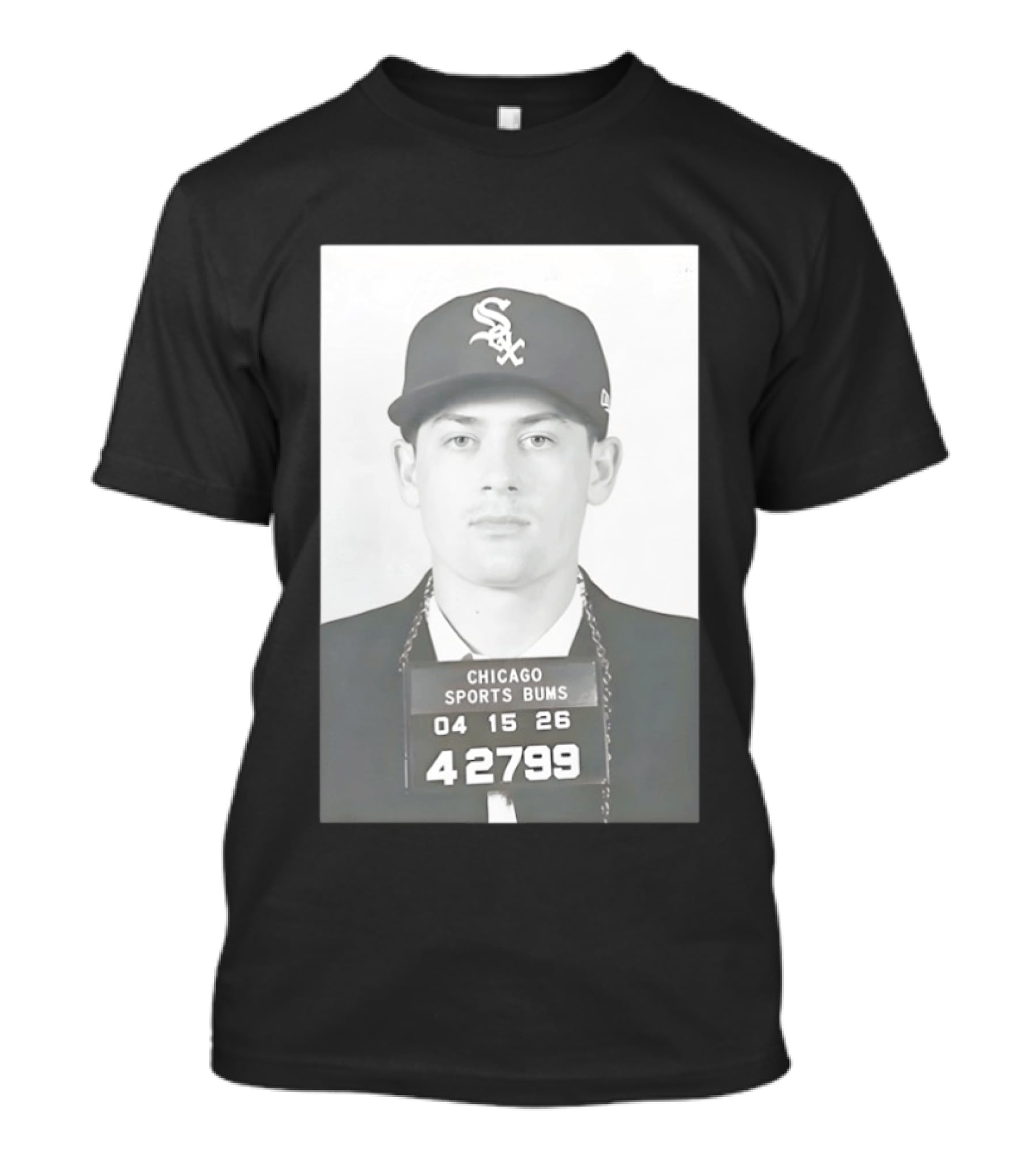 Chicago White Sox Scott Radinsky Chicago Sports Bums 42799 T-Shirt