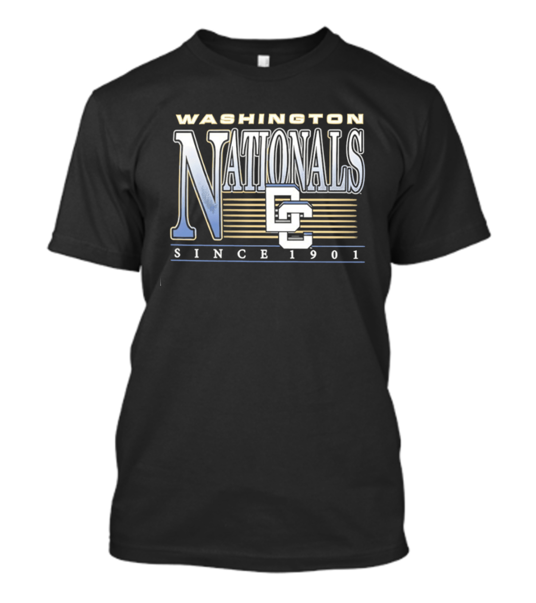 Washington Nationals DC MLB Baseball Sport League Team Since 1901 T-Shirt
