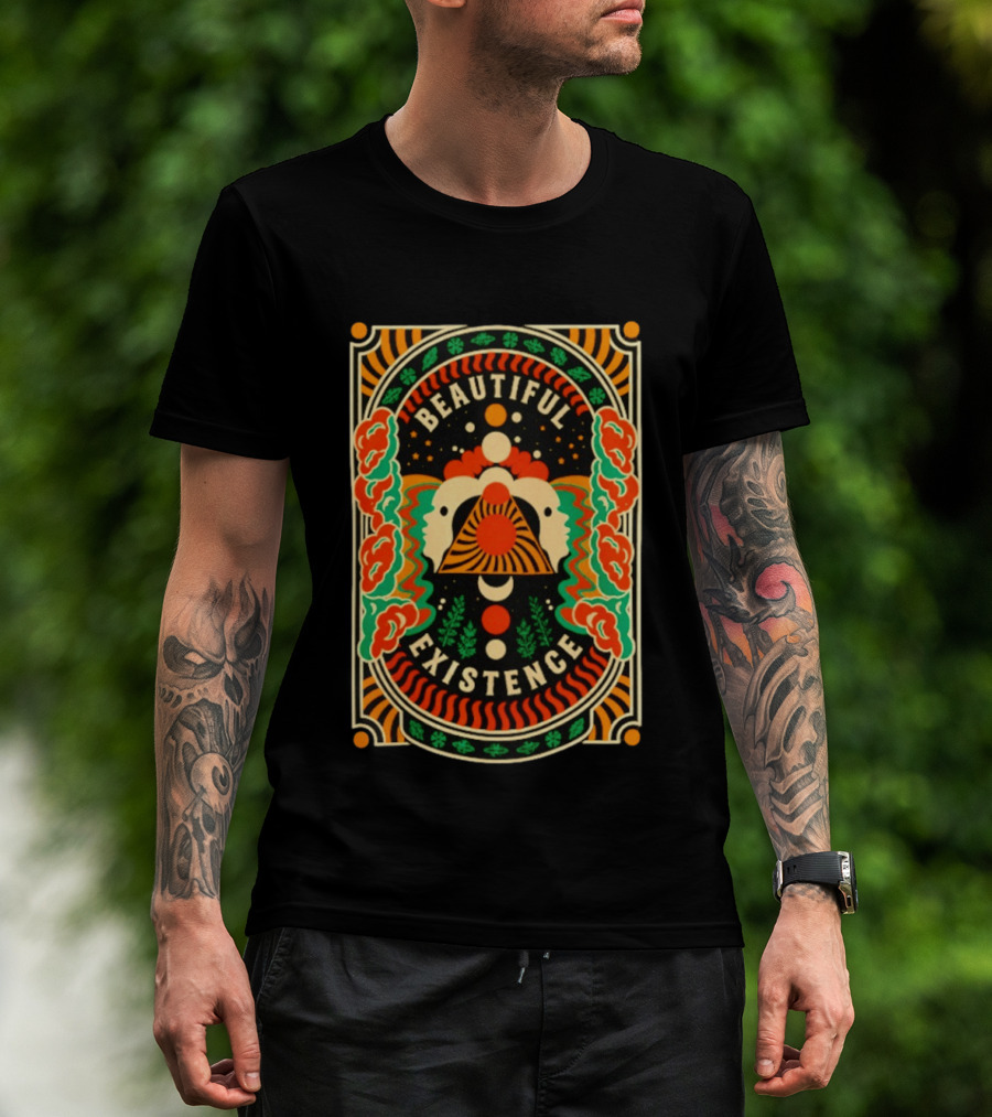 Beautiful Existence Andrea Walker Kaleidoscope Aesthetic T-Shirt