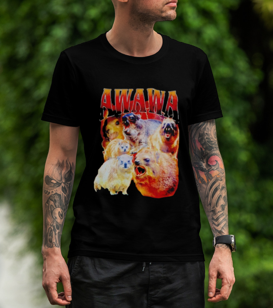 Awawa Hyrax Roaring Lightning Pack T-Shirt