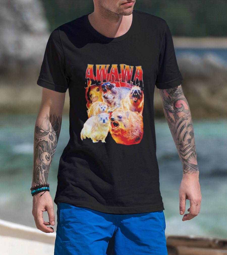 Awawa Hyrax Roaring Lightning Pack T-Shirt