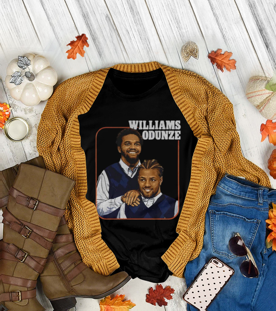 Caleb Williams Rome Odunze Vintage Step Brothers Bears T-Shirt