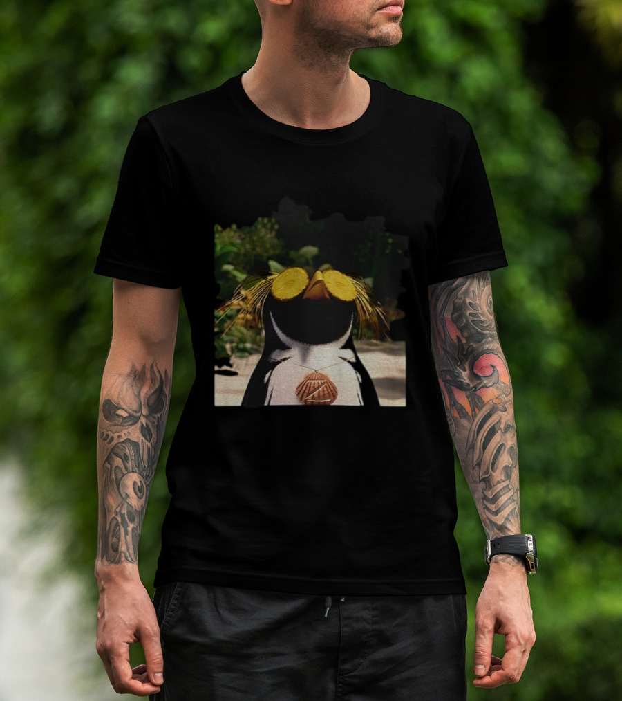 Cody Maverick Surfs Up Penguin With Sunglasses Iconic Movie Character T-Shirt