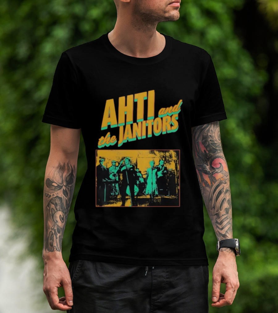 Ahti And The Janitors Band Vintage Concert Style T-Shirt