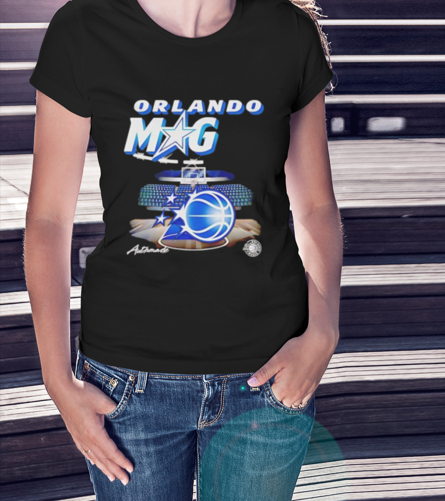 Authmade Orlando Magic Basketball Arena Stars T-Shirt
