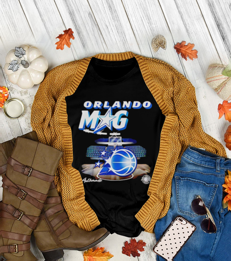 Authmade Orlando Magic Basketball Arena Stars T-Shirt