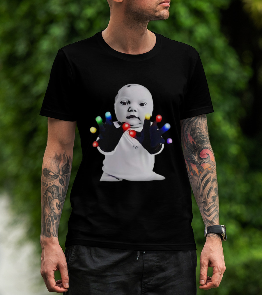 AI Baby Hands Light Gloving Meme Niche T-Shirt