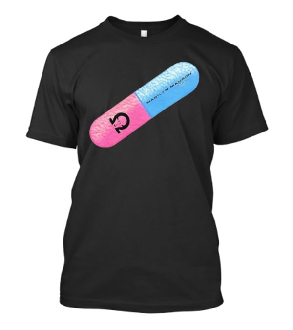 Marilyn Manson Mechanical Animals Pill Design T-Shirt