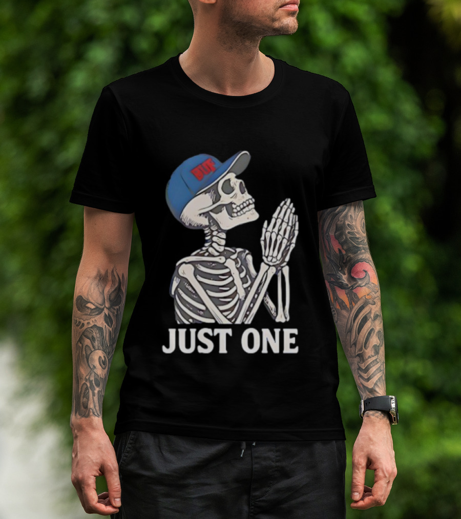 Buffalo Bills Super Bowl Wish Skeleton Praying BUF Hat T-Shirt