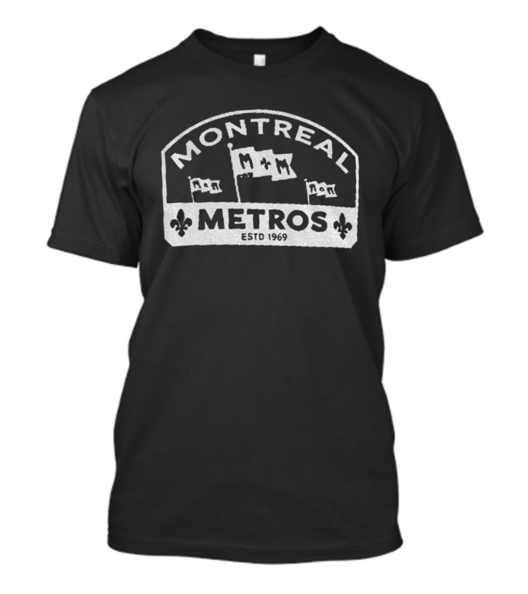 Shane Hollander 24 Montreal Metros EST 1979 M&M Flags Fleur-de-lis Heated Rivalry T-Shirt