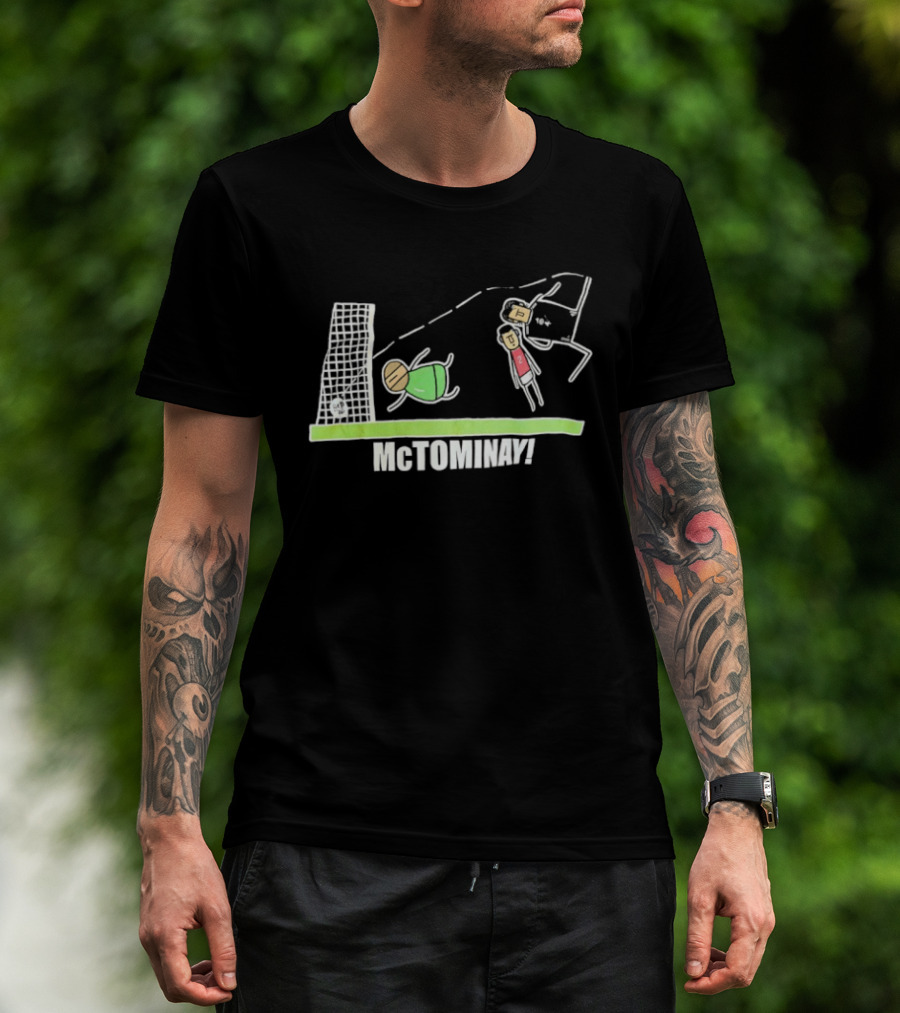 McTominay Football Goal Celebration Art Scotland Team T-Shirt