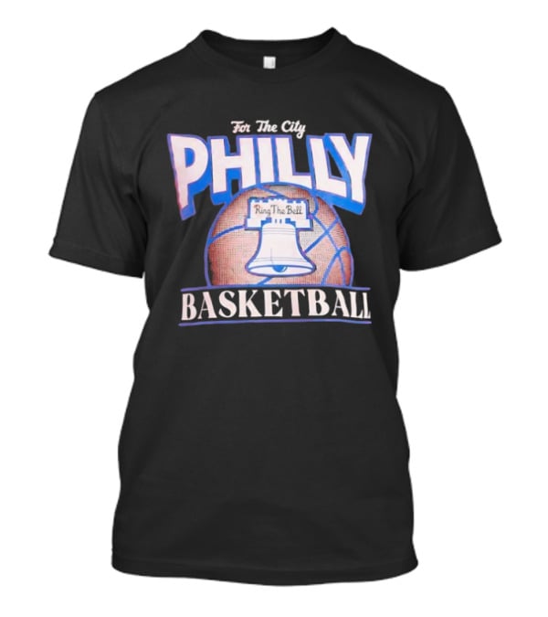 Philly Basketball For The City Liberty Bell T-Shirt