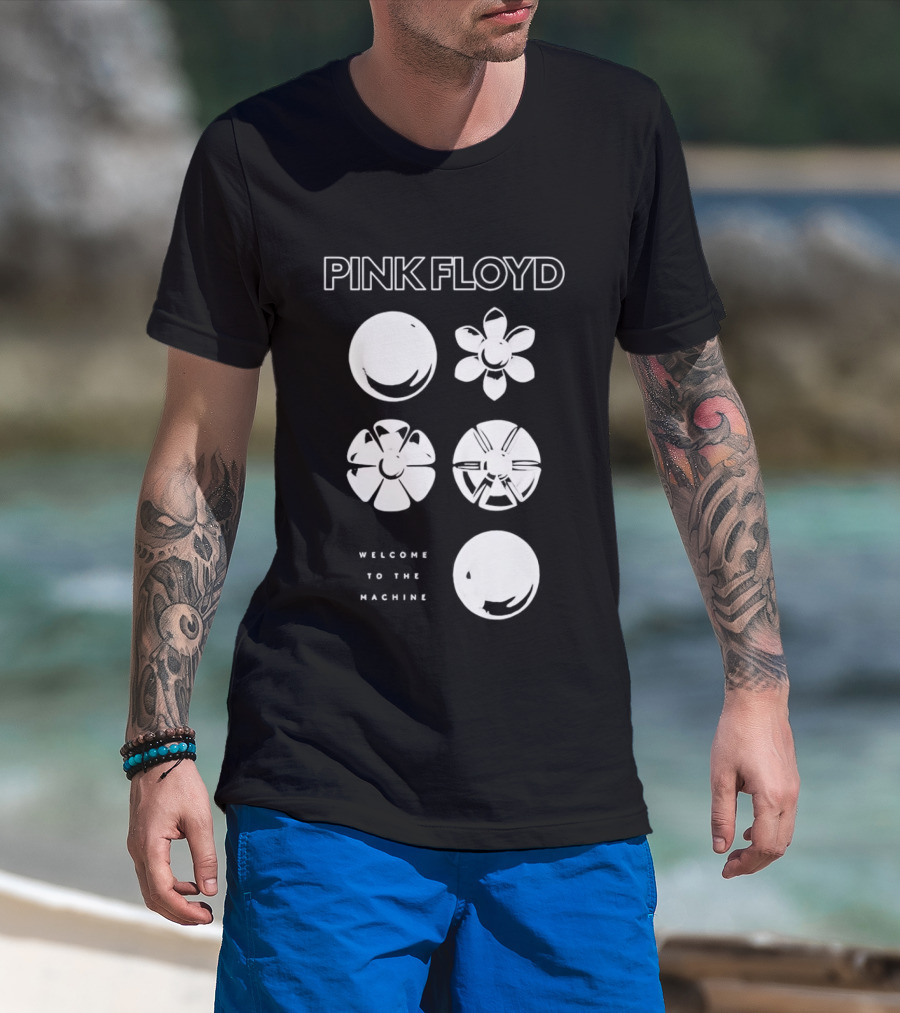 Pink Floyd Welcome To The Machine 50 Years T-Shirt