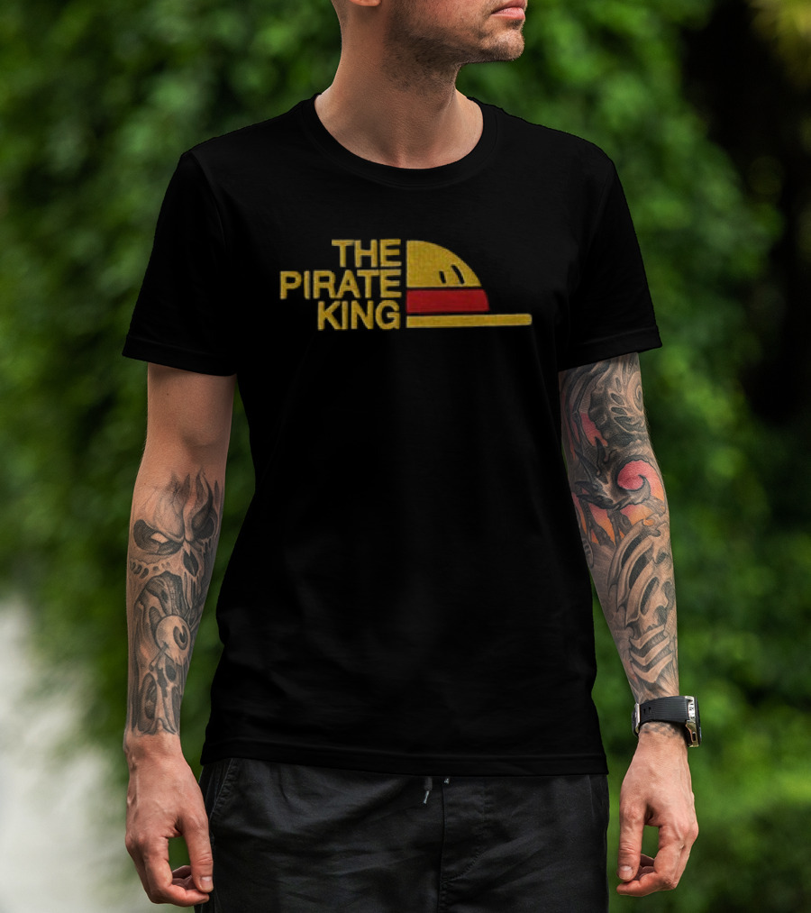 The Pirate King One Piece Straw Hat Parody T-Shirt