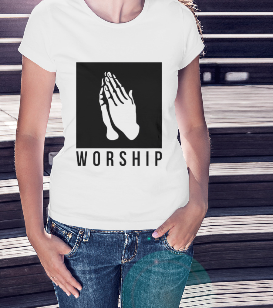 Pray Hands Worship T-Shirt