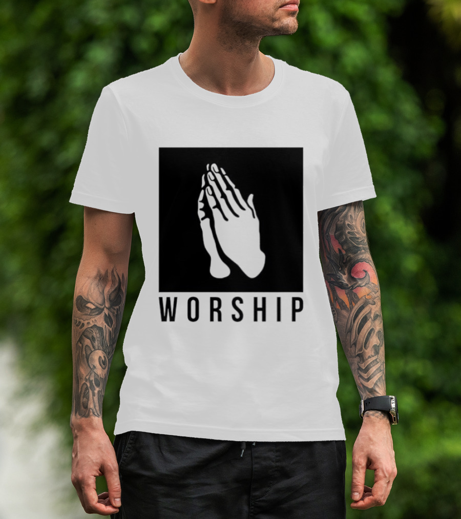 Pray Hands Worship T-Shirt