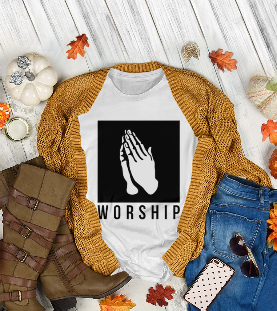 Pray Hands Worship T-Shirt