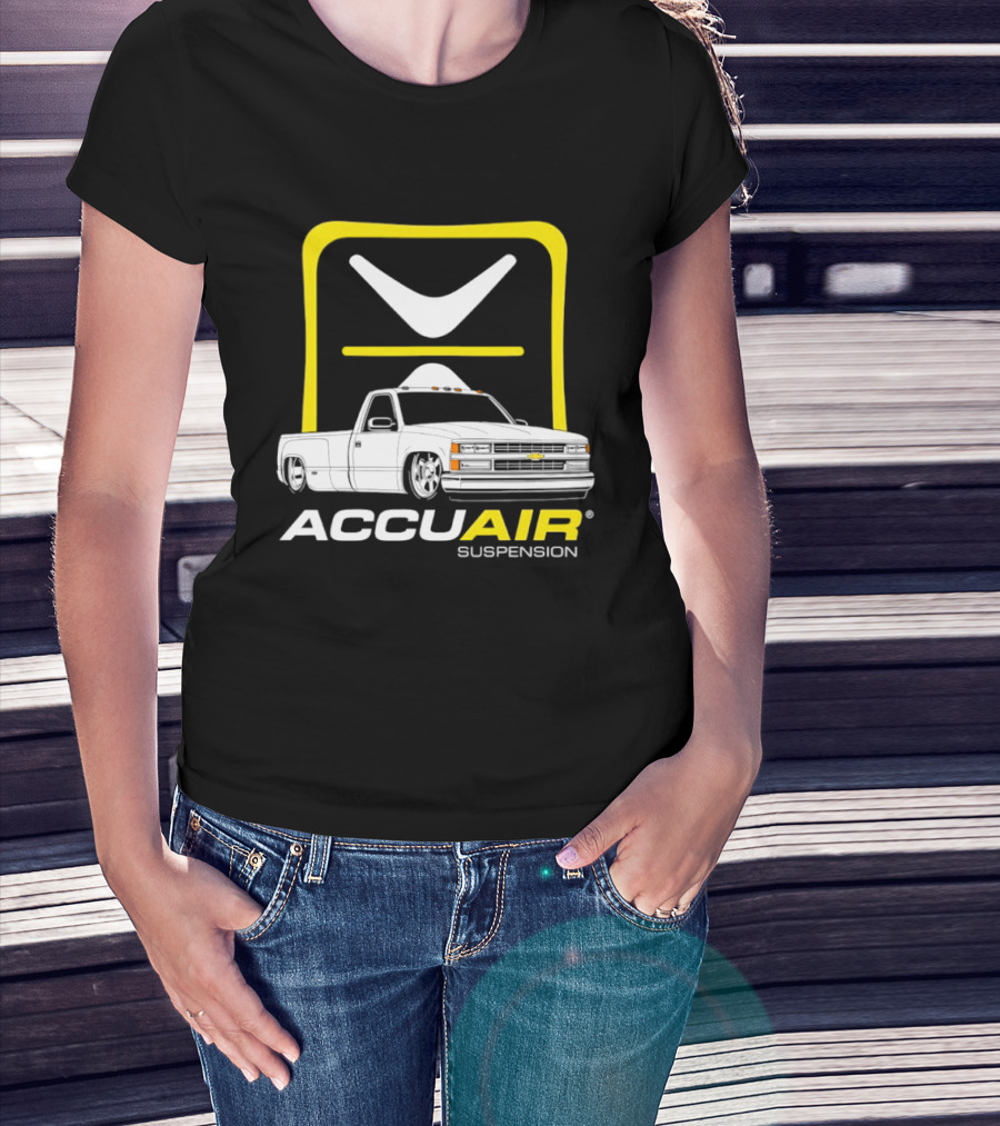 AccuAir Suspension Truck Emblem With Pickup T-Shirt