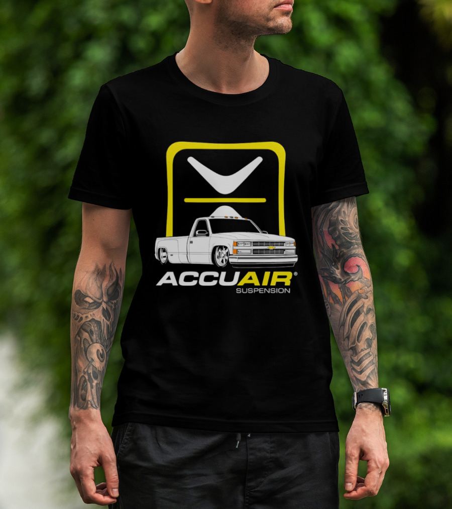 AccuAir Suspension Truck Emblem With Pickup T-Shirt