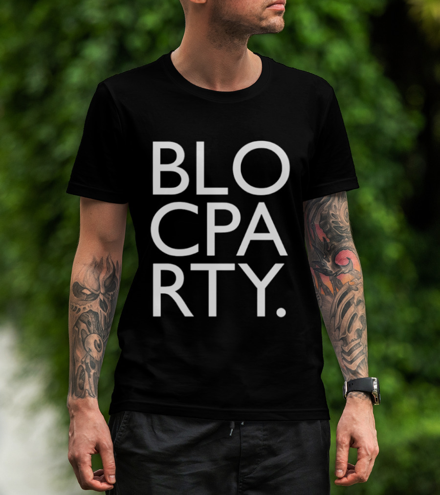 Bloc Party Band Music Fans Merchandise T-Shirt