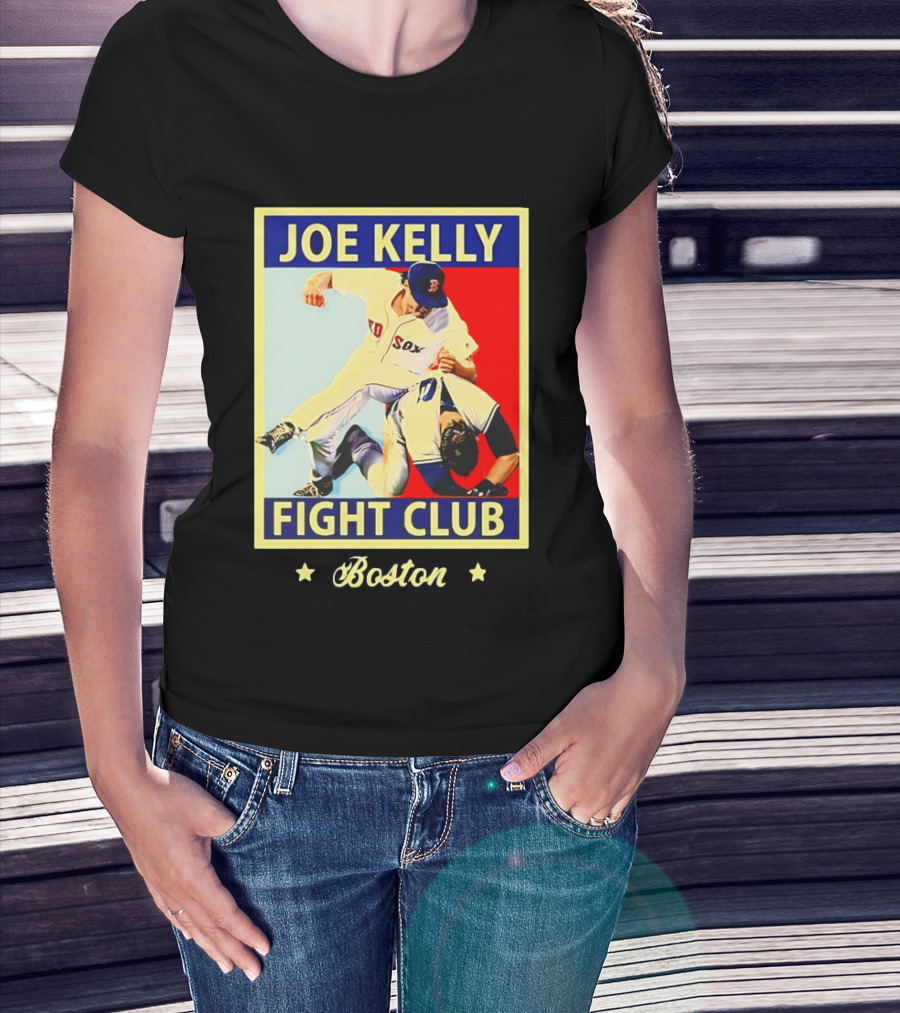 Boston Red Sox Joe Kelly Fight Club Iconic Showdown T-Shirt