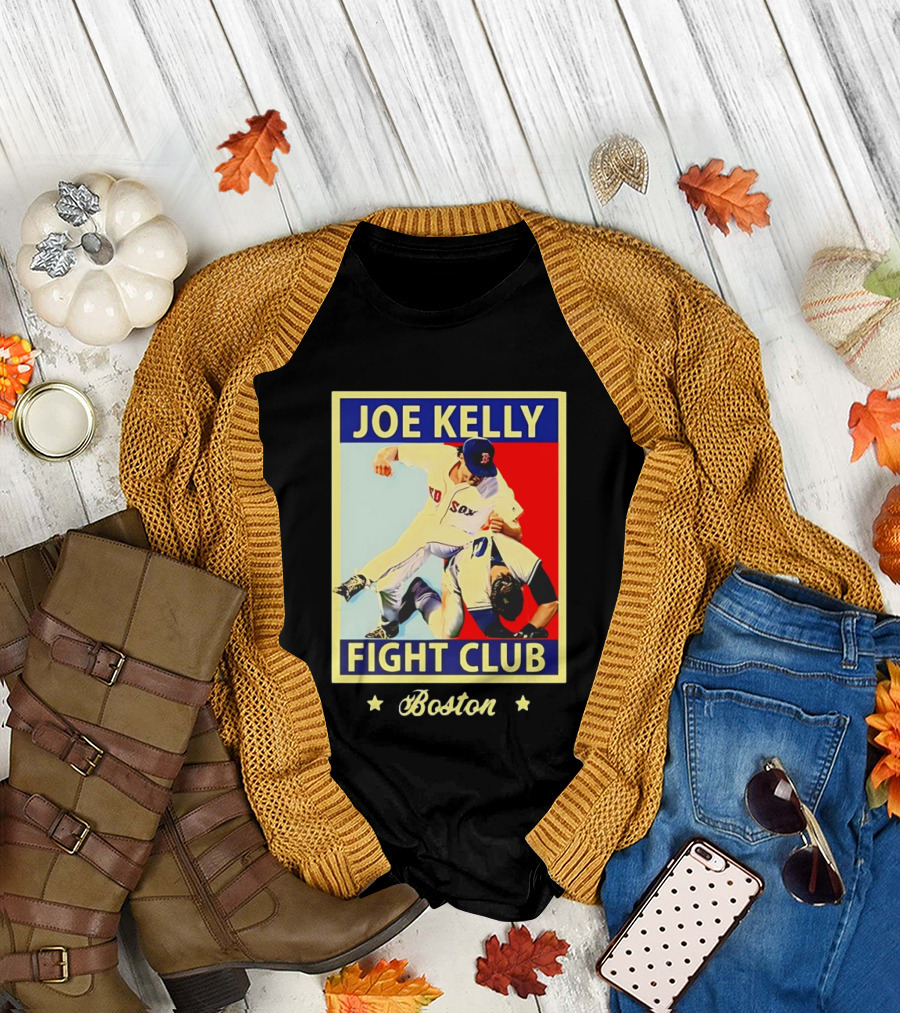Boston Red Sox Joe Kelly Fight Club Iconic Showdown T-Shirt