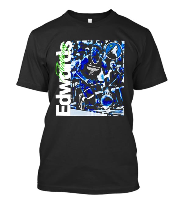 Edwards Timberwolves Basketball Retro Anthony T-Shirt