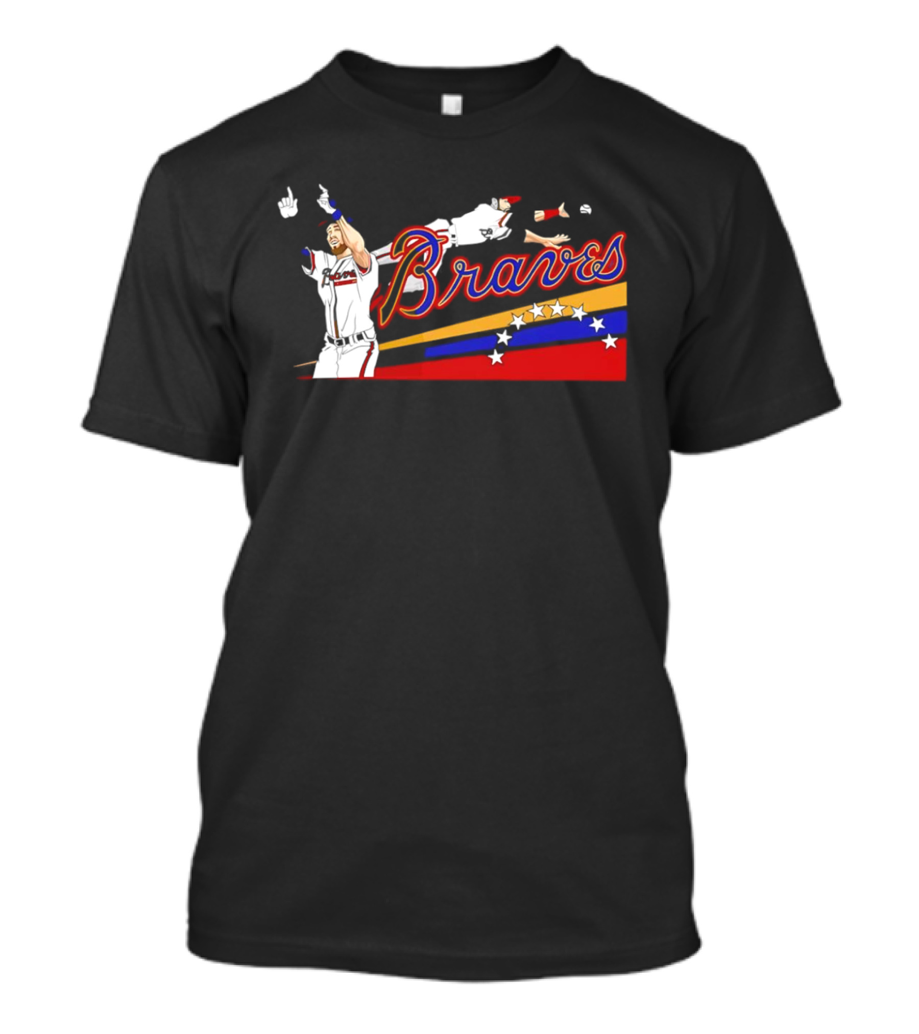 Ender Inciarte Braves Celebration Baseball Triumph T-Shirt