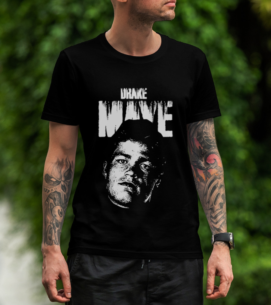 Drake Maye New England Patriots Black White T-Shirt