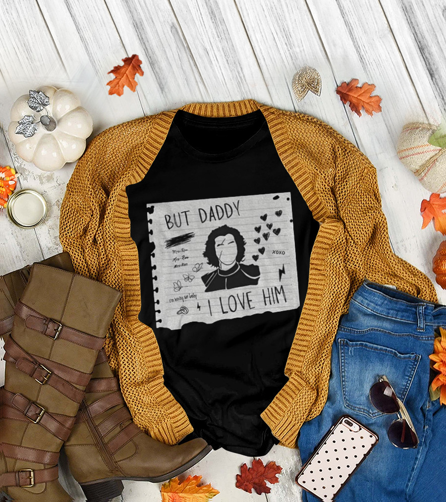 But Daddy I Love Him Kylo Ren Star Wars Mashup TTPD Xoxo Hearts T-Shirt