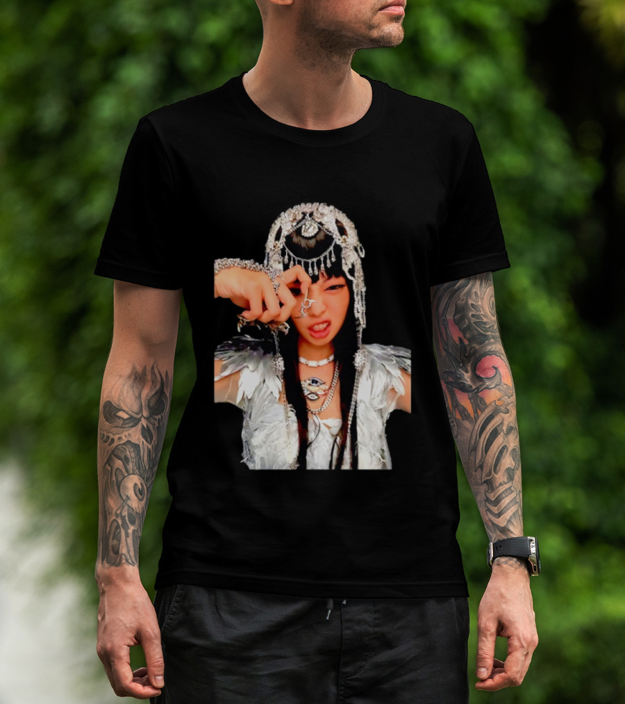 Jennie Blackpink Ruby Album Hip Hop Fashion T-Shirt