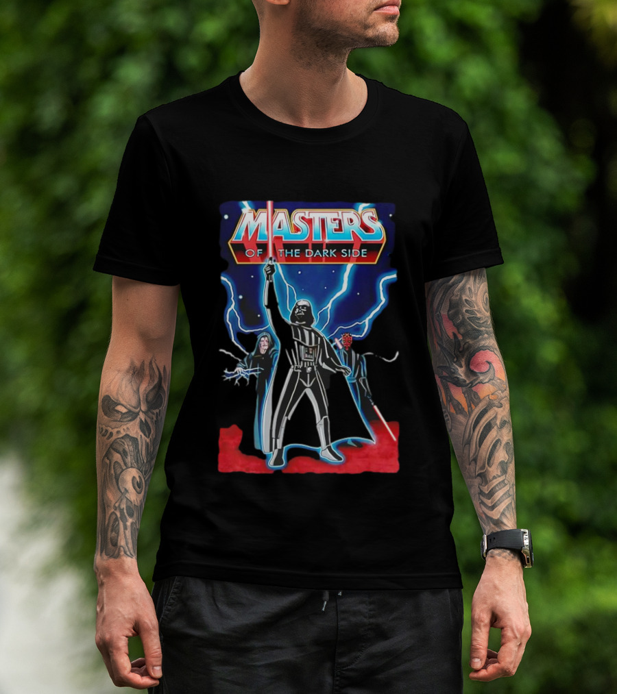 Masters Of The Dark Side Star Wars Darth Vader Emperor Palpatine Darth Maul T-Shirt